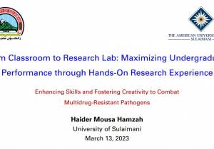Dr. Haider Mousa Workshop